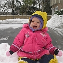 Yippee.  Snow